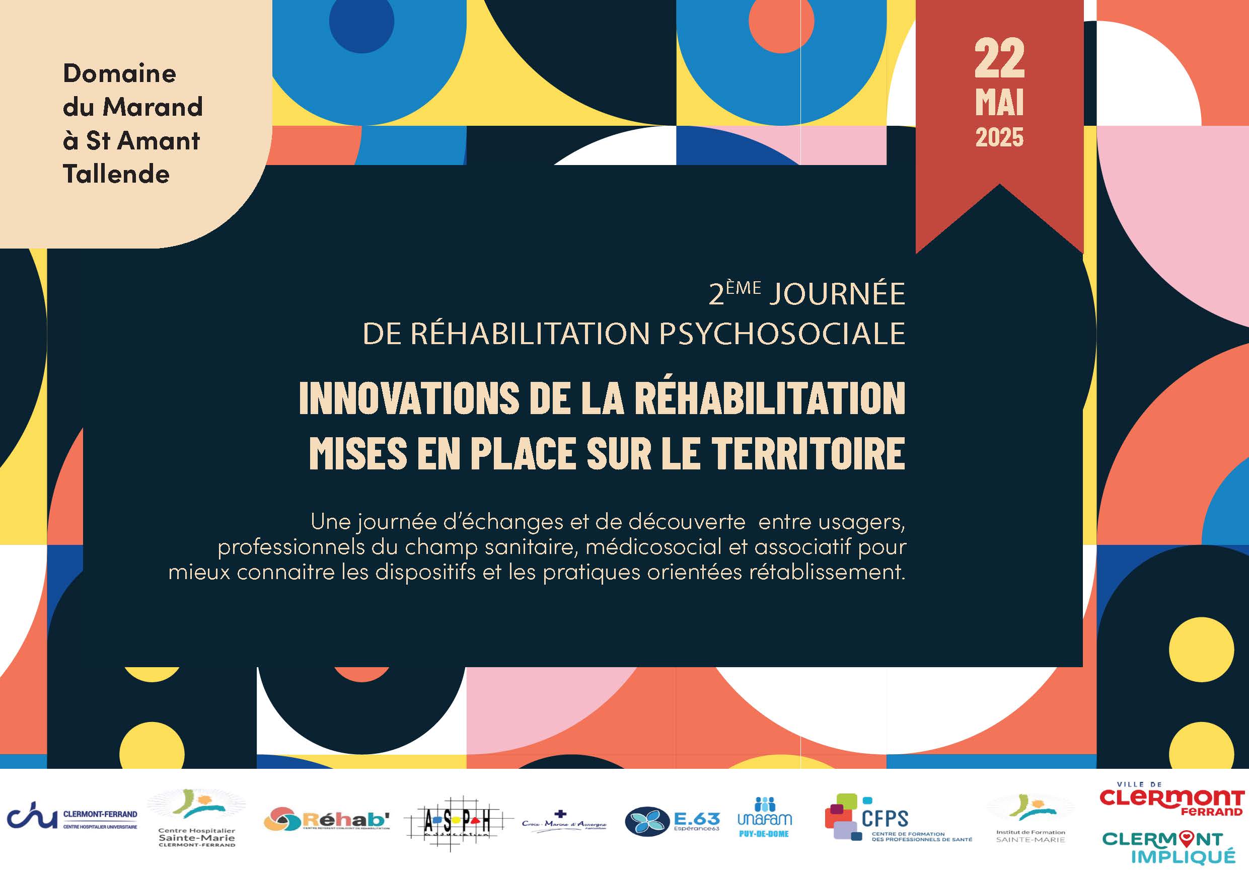 [SAVE THE DATE - 2ème Journée de Réhabilitation Psychosociale]