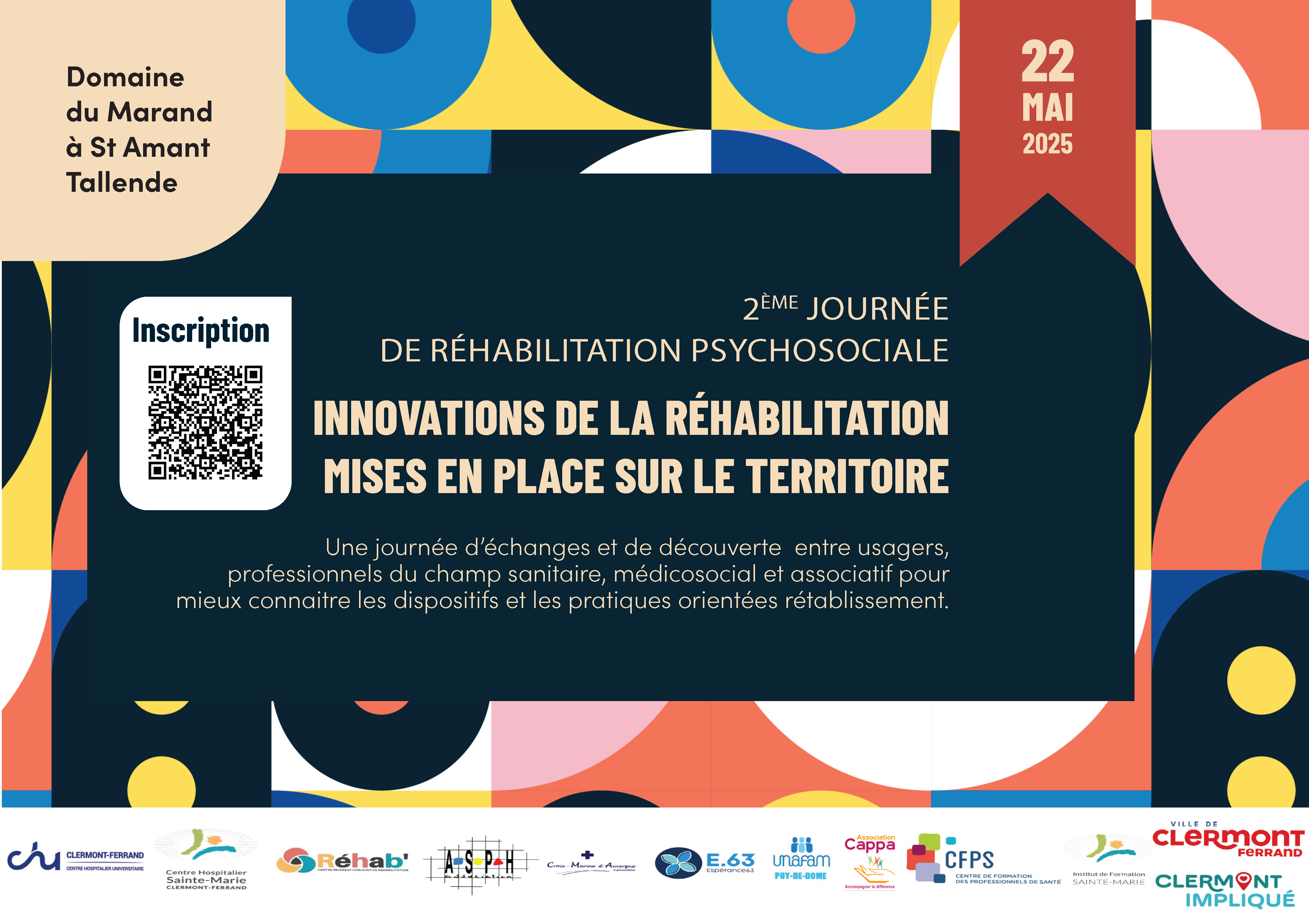 [PROGRAMME ET INSCRIPTION A LA 2ème Journée de Réhabilitation Psychosociale]