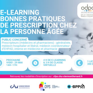 EBPPA – E-learning Bonnes Pratiques de Prescription chez la Personne Âgée