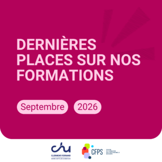 RETROUVEZ LES DERNIÈRES PLACES RESTANTES Septembre 2026